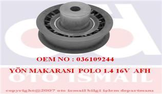 EKSANTRİK GERGİ RULMANI YÖN MAKARASI POLO 1.4 16V 96-99 -CORDOBA-IBIZA 1.4i 16V-GOLF 5 1.0 AHF