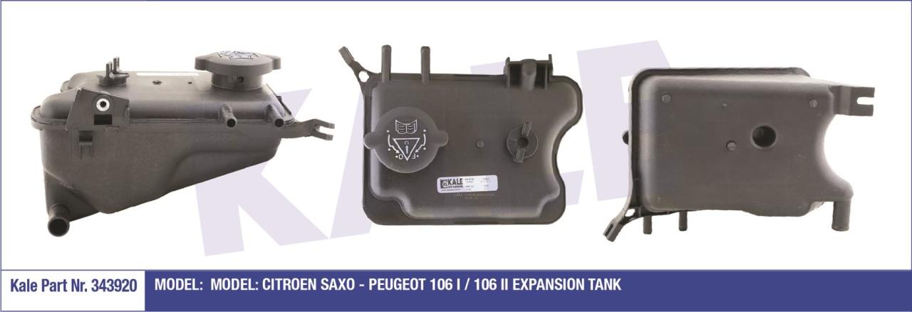 GENLESME KAVANOZU KAPAKLI P106 1-2-SAXO RADYATÖR EK SU DEPOSU