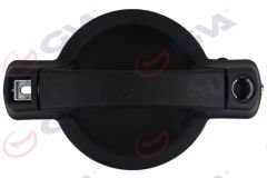 DIŞ KAPI KOLU ARKA SOL ANAHTAR DELİKLİ SİYAH DESENLİ DOBLO 00-09