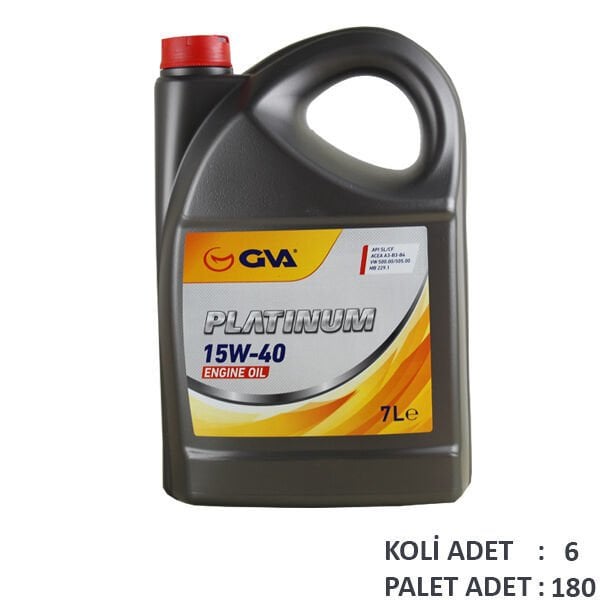 MOTOR YAĞI 15W40 4 LT PLATINUM MİNERAL API SL/CF