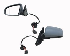 DIŞ DİKİZ AYNASI SOL A3 03 ELEKTRİKLİ ISITMALI 3 KAPILI KATLANIR ASTARLI ASFERİK 7 FİŞ VM-011EBAL