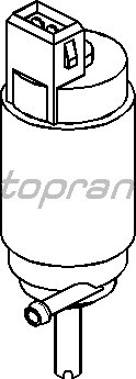 755 CAM SU FİSKİYE POMPASI TEKLİ ASTRA G-CORSA C-VECTRA B-C-GOLF 3-4-CADDY 2-POLO-PASSAT