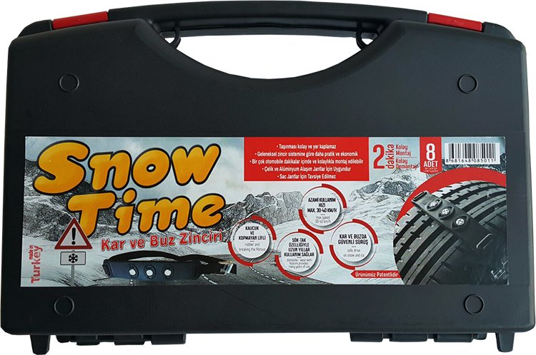 PRATİK KAR PALETİ SNOW TİME 8 ADET KOLAY MONTAJ PLASTİK ŞIK SAKLAMA KABI