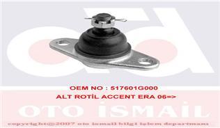 ROTİL ALT SAĞ-SOL HYUNDAI ACCENT ERA 1.4L 1.6L 1.5L CRDİ 06-10 / KIA RIO 1.4L 1.5L CRDİ 05-10 / PRIDE 05-
