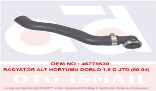 RADYATÖR ALT HORTUMU FIAT DOBLO 1 1.9 JTD 2000