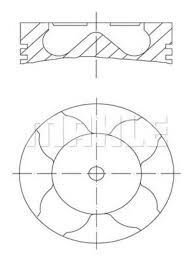 MOTOR PİSTON SEGMAN 0.40 STILO-BRAVA-CROMA-DOBLO-ASTRA-ALFA 147-156-166 1.9 82.40 010PI00016101