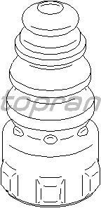 016 AMORTİSÖR LASTİĞİ ARKA PASSAT 5-OCTAVIA -SUPER B- 2.0 TDI BSE-BLF-CAXA-BKP
