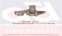 DEVİRDAİM ACCENT 1-2-EXCEL-GETZ-COLT 3-LANCER 3-4-MIRAGE 91-95 1.3-1.5 12V