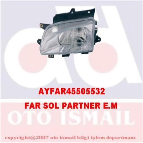 FAR SOL PARTNER 06/96-11/02 ELEKTRİKLİ H4 303325