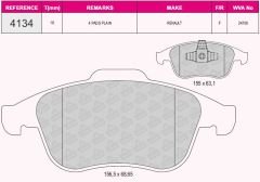 ÖN BALATA LAGUNA 3 2.0 2.0DCİ 07 MEGANE 2.0TCR 12 SCENIC 1.2TCE 13 GRAND SCENIC 1.2TCE 13