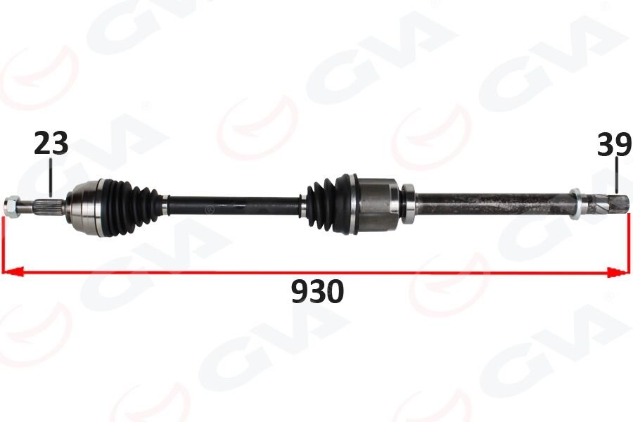 ÖN AKS SAĞ RENAULT MEGANE 2 BM0/1.CM0/1 2.0 M-T 02-08