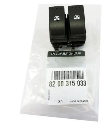 CAM AÇMA DÜĞMESİ GRİ SOKETLİ MEGANE 2