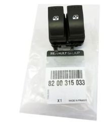 CAM AÇMA DÜĞMESİ GRİ SOKETLİ MEGANE 2