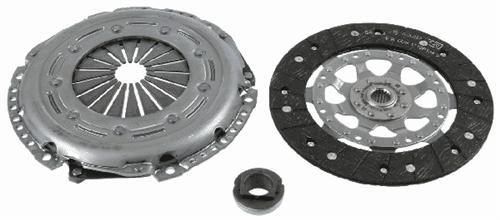 3000951013-DEBRİYAJ SETİ 207-307-308-407-1007-PARTNER-BERLINGO-C2-C3-C4-C5-XSARA 1.6HDI DV6TED4B/F