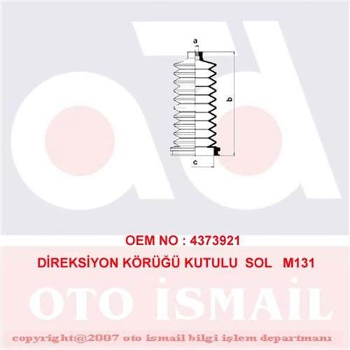 DİREKSİYON KÖRÜĞÜ MEKANİK SOL M131 DKŞ