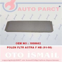 POLEN FİLTRESİ ASTRA 1.4-1.6-1.7 D-ASTRA F-CORSA B