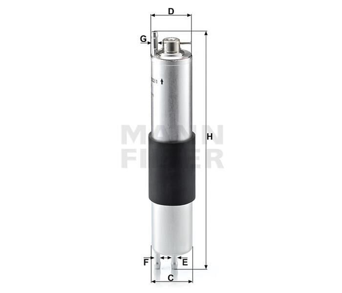 YAKIT FILTRESI BMW N40 N42 N45 N46 M54 E46 00 05