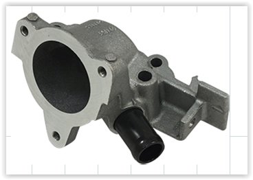 TERMOSTAT YUVASI DACIA LOGAN SANDERO CLİO SYMBOL 1.4-1.6 04 ALÜMİNYUM