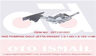 x YAĞ POMPASI GOLF-JETTA-PASSAT 1.5-1.6D-1.8 16V 96