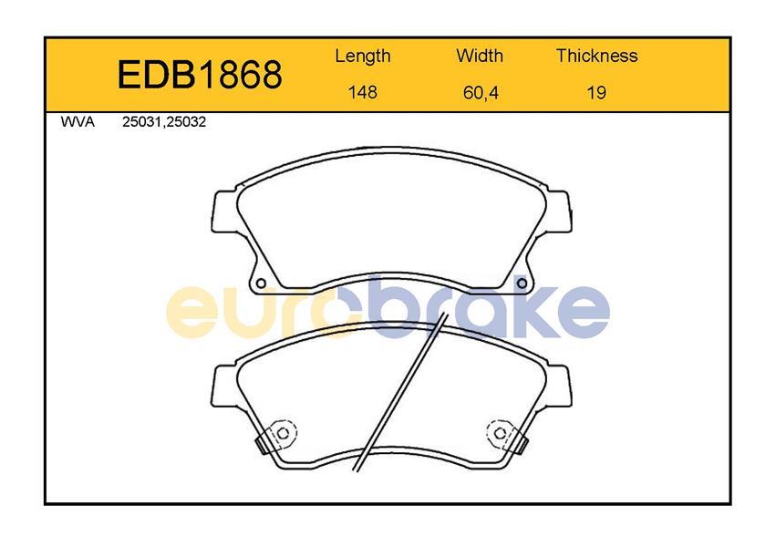 ÖN BALATA ASTRA J 1.3 CDTI-1.4-1.4 TURBO-1.6 2010 GDB1843-FDB4262-LP2171