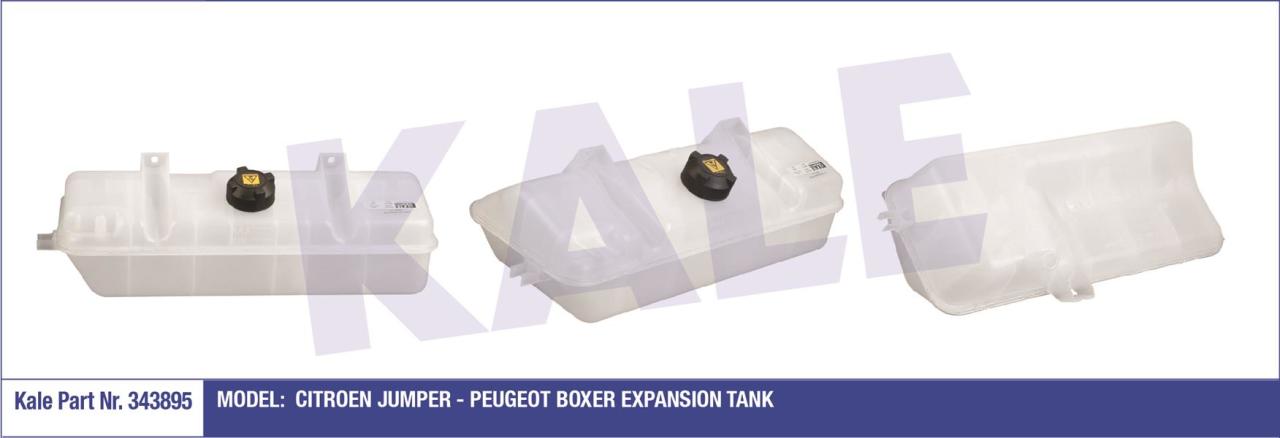 GENLEŞME KAVANOZU KAPAKLI DUCATO-BOXER-JUMPER RADYATÖR EK SU DEPOSU