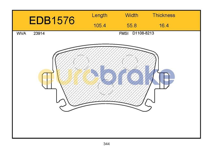 ARKA BALATA PASSAT-CC-CADDY-GOLF5-GOLF6-JETTA-A3-A6-LEON-OCTAVIA-SUPERB 04 GDB1622-FDB1636-LP1824