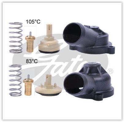 TERMOSTAT 83-105C GOLF 5-6-PASSAT 07-10 A3 07-12 LEON 07 OCTAVIA 08-13 TOLEDO 07-09