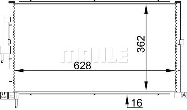 KLIMA RADYATORU YB - XB AJ-V6 X-TYPE 1 X400 2002 2009