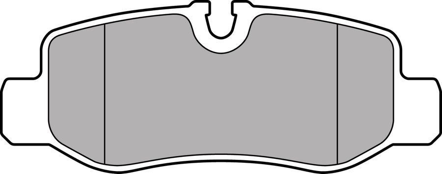 FREN BALATASI ARKA MERCEDES VITO W447 14>