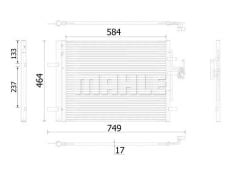 KLIMA RADYATORU 224DT 204PT DISCOVERY SPORT L550 14 FREELANDER 2 L359 06 14 R.R EVOQUE L538 11 19 VOLVO S60 2 S80 2 V60 1 V70 3