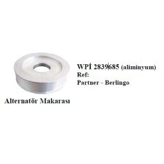 ALTERNATÖR MAKARASI P206-306-EXPERT-PARTNER-BERLINGO-JUMPY-XSARA-SCUDO 1.9D 98- ALÜMİNYUM