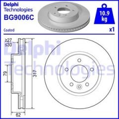 FREN DİSKİ TEKLİ PAKET - BOYALI. DELİKLİ ÖN LAND ROVER DISCOVERY. RANGE ROVER SPORT 11/2004 07/2 013