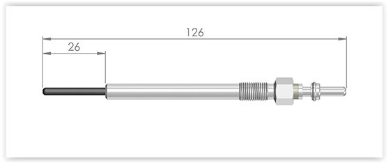 KIZDIRMA BUJİSİ LANDROVER DISCOVERY 09 RANGEROVER 10 P407-C5-C6 09 JAGUAR XF-XJ 3.0D 250603004