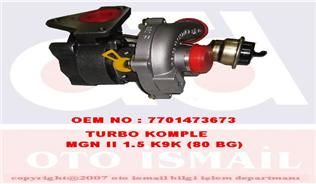 TURBO KOMPLE CLİO KANGOO 1.5 DCİ 80 BG