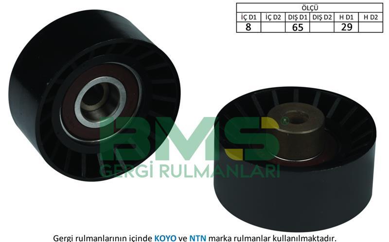 EKSANTRİK GERGİ RULMANI CHEVROLET-DAEWOO AVEO-CRUZE-KALOS-LACETTI-NUBIRA 1.4-1.4-1.6 05-