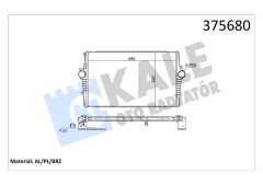 INTERCOOLER VOLVO S60 1 384 2.0T 00 10-S80 1 184 2.4D 01 06-V70 2 285 2.4D 01 08-XC70 1 CROSS COUNT RY 295 D5 VX AWD 02 08 BRAZING 30MM TURBO RADYATÖRÜ