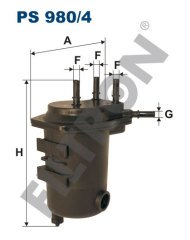 YAKIT FILTRESI RENAULT CLIO 2 01>06 SYMBOL 01>09 KANGOO 01> NISSAN NOTE 06> MICRA 3 K12 03>10 SUZUKI JIMNY 05> 1.5 dCI K9K DELIKLI