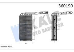 KALORIFER RADYATORU 204D3 M47 D20 18 K4F 25 K4F FREELANDER 1 L314 98 06