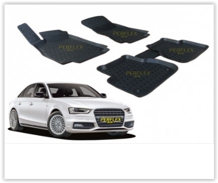 PASPAS 3D X-MAT HAVUZLU AUDI A4 11 SİYAH