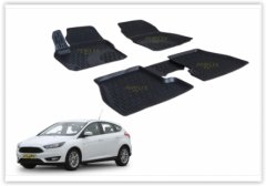 PASPAS 3D X-MAT HAVUZLU FORD FOCUS 3 12 SİYAH
