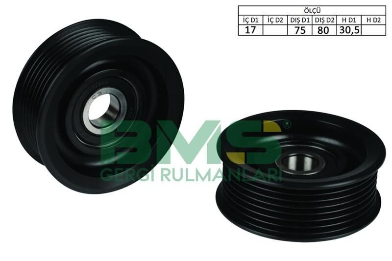 ALTERNATÖR GERGİ RULMANI HONDA CIVIC 1.6L R16A2 VTEC FD6 06-11 1.8L R18A2 FD7 FK2 06-12 / ACCORD 2.0L R20A3 CU 08-> / CR-5 2.0L R20A2 RE5 07-12