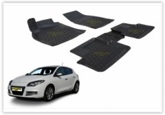 PASPAS 3D X-MAT HAVUZLU RENAULT MEGANE 3 10 SİYAH