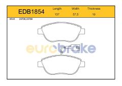 ÖN BALATA PUNTO EVO 1.3-1.4-1.6D MTJ 09 500-500C 1.3DMJ 10 GRANDE PUNTO 1.6DMTJ 09 İKAZ KABLOLU GDB1829-FDB1467W-LP2240