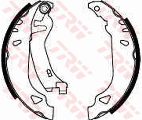 ARKA PABUÇ BALATA TMPR 1.4 1.6 90-96 TİPO 1.4 1.6 1.9 89-95 PUNTO 1.2 1.6 1.7D 94-99 180x32