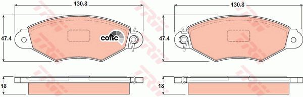 ÖN FREN BALATASI RENAULT KANGOO 97 CLIO SYMBOL 1 98 CITRO N XSARA 97 02 PEUGEOT 306 96 01