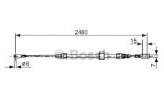 FREN HALATI ÖN MERCEDES SPRINTER 901 904 95 06-VW LT 28 35 46 95 06