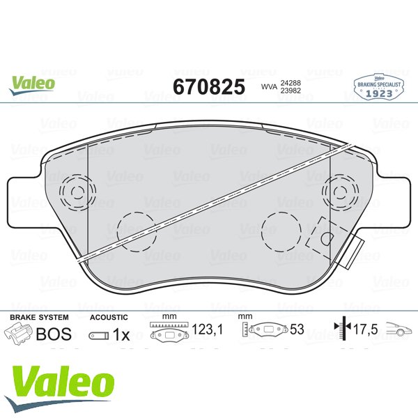 ÖN BALATA CORSA D KÜÇÜK TİP 1.0-1.2-1.3 CDTI-1.4 06 ADAM 14 DOBLO 03 PANDA 04