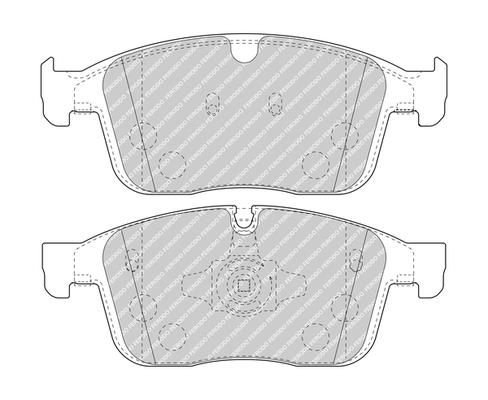ÖN BALATA VOLVO XC60 D3 2015-17 D4 15-17 T5 2015-2017 T6 2013 156