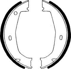 FREN BALATASI ARKA PARK FRENI BMW E81 E82 E87 E88 F20 E46 E90 E91 E92 E93 F30 F31 F32 F36 E85 E86