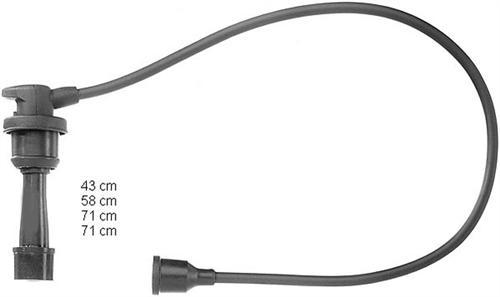 x BUJİ KABLOSU ELANTRA 91-95 1.6 16V-SONATA 2.0 93-98